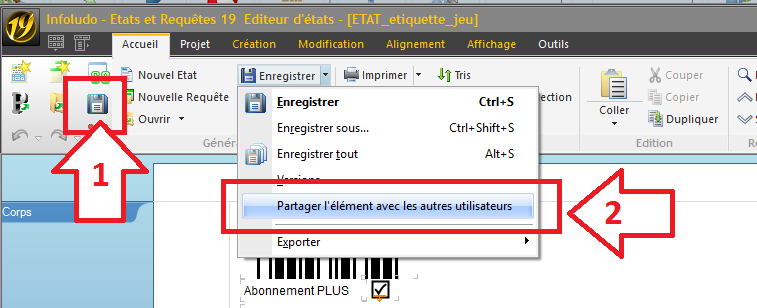 ER partager